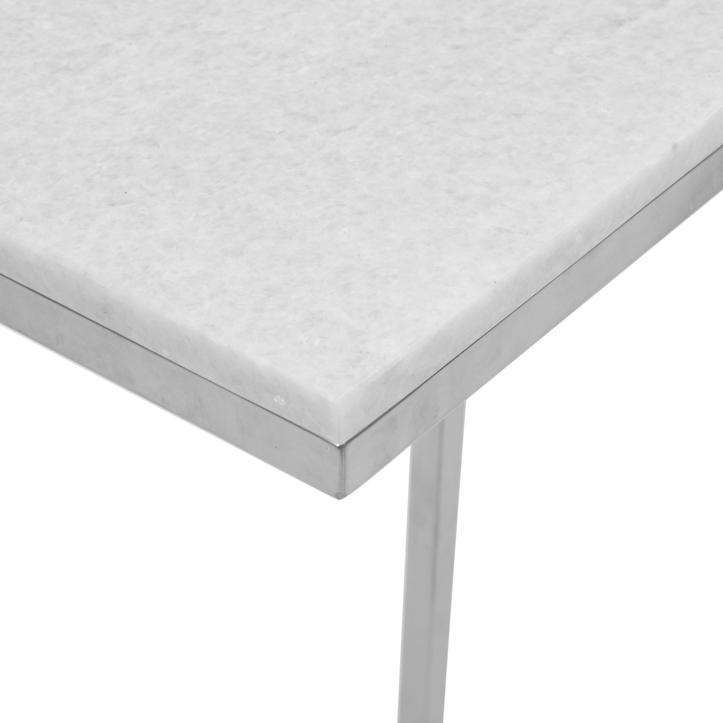 Jofran | Bianco White Marble C-Table (2CTN)